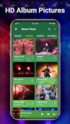 Скачать Музыкальный плеер - MP3-плеер [Unlocked] RU apk на Андроид