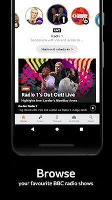 Скачать BBC Sounds: Radio & Podcasts [Unlocked] RU apk на Андроид