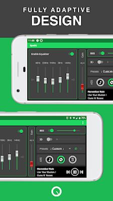 Скачать SpotiQ Эквалайзер [Без рекламы] RU apk на Андроид