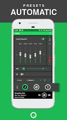 Скачать SpotiQ Эквалайзер [Без рекламы] RU apk на Андроид