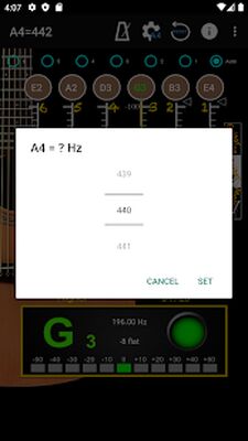 Скачать Тюнер для гитара - Guitar Tuner [Без рекламы] RU apk на Андроид
