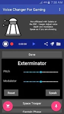 Скачать Voice Changer Mic for Gaming - PS4 XBox PC [Полная версия] RU apk на Андроид