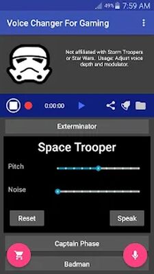 Скачать Voice Changer Mic for Gaming - PS4 XBox PC [Полная версия] RU apk на Андроид