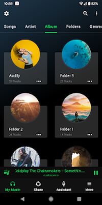 Скачать Music Player - Hash Player [Premium] RUS apk на Андроид