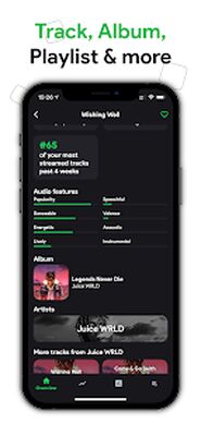 Скачать Spotistats for Spotify [Premium] RU apk на Андроид
