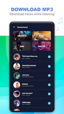 Скачать Загрузчик музыки - Скачать музыку [Unlocked] RUS apk на Андроид