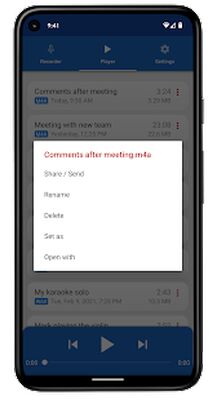 Скачать Диктофон [Premium] RUS apk на Андроид