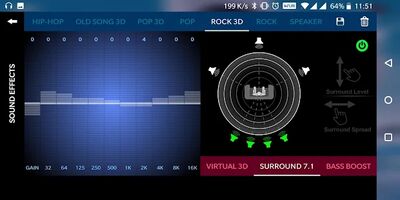 Скачать Music Player 3D Surround 7.1 [Unlocked] RUS apk на Андроид
