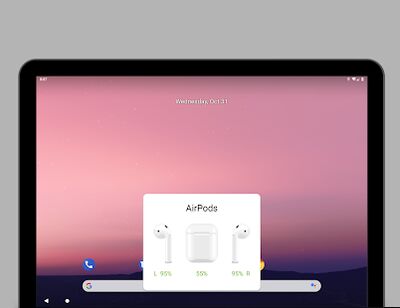 Скачать AirBuds Popup Free - airpod battery app [Premium] RU apk на Андроид