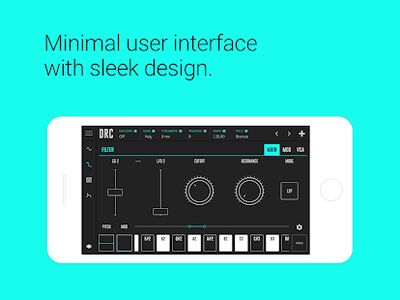 Скачать DRC - Polyphonic Synthesizer [Unlocked] RUS apk на Андроид