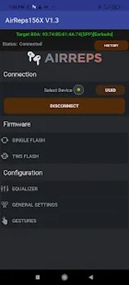 Скачать AirReps156X - Airoha control app [Premium] RUS apk на Андроид