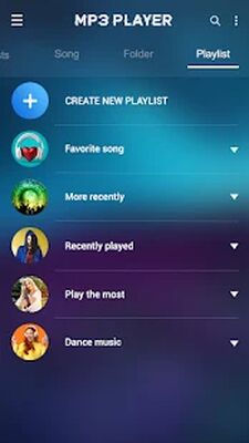 Скачать MP3-плеер - Музыкальный плеер, эквалайзер [Unlocked] RUS apk на Андроид