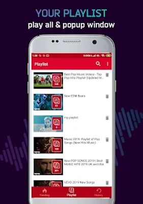 Скачать Tube Player : Ютуб музыка видео плеер [Unlocked] RUS apk на Андроид