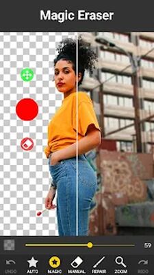Скачать Фоновый ластик: PNG & Белый фон, обрезка фото [Без рекламы] RU apk на Андроид