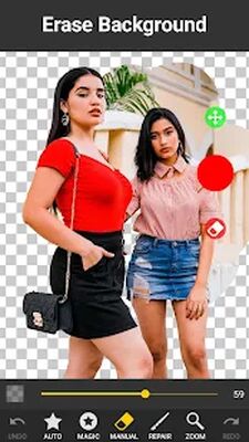 Скачать Фоновый ластик: PNG & Белый фон, обрезка фото [Без рекламы] RU apk на Андроид