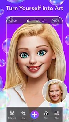 Скачать ToonArt: фоторедактор, арт фото & мультяшное фото [Полная версия] RU apk на Андроид