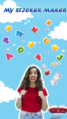 Скачать Мой стикер Maker [Без рекламы] RU apk на Андроид