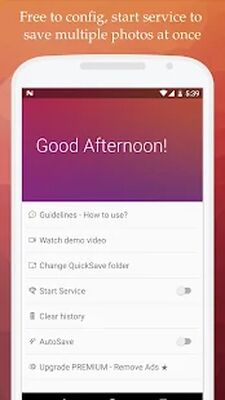Скачать QuickSave ­- Скачать Instagram [Без рекламы] RUS apk на Андроид