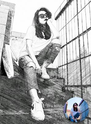 Скачать Редактор эскиза карандаша - Карандашный рисунок [Без рекламы] RU apk на Андроид
