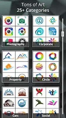 Скачать логотип Maker - создатель логотипа и дизайнер [Без рекламы] RUS apk на Андроид
