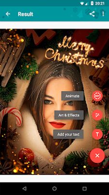 Скачать Новогодние Фоторамки и Эффекты [Без рекламы] RUS apk на Андроид