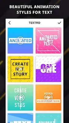 Скачать Textro: Анимированное текстовое видео [Полная версия] RUS apk на Андроид