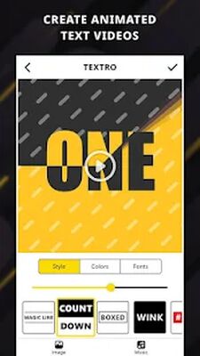 Скачать Textro: Анимированное текстовое видео [Полная версия] RUS apk на Андроид