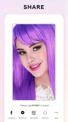 Скачать Fabby Look: подбор цвета волос [Unlocked] RU apk на Андроид