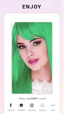 Скачать Fabby Look: подбор цвета волос [Unlocked] RU apk на Андроид