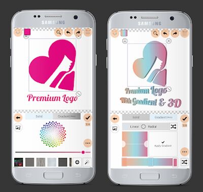 Скачать Logopit+ Создатель Логотипа [Premium] RUS apk на Андроид