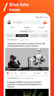 Скачать Reddit [Unlocked] RUS apk на Андроид