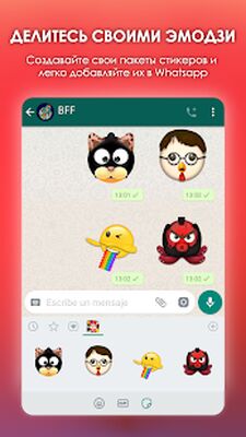 Скачать создает Эмодзи - Pедактор фото, Смайлики и Стикеры [Premium] RU apk на Андроид