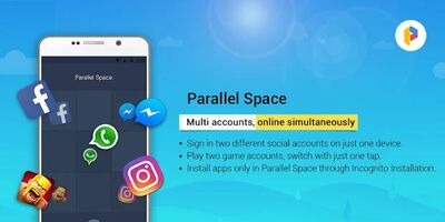 Скачать Parallel Space Lite－Dual App [Без рекламы] RUS apk на Андроид
