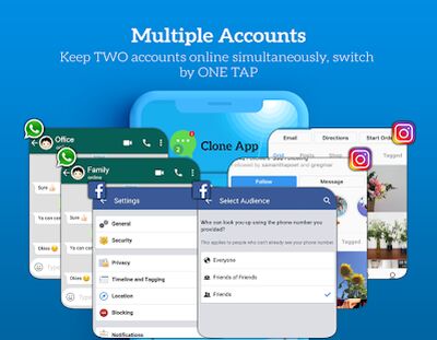Скачать Clone App: Dual App Cloner [Полная версия] RU apk на Андроид