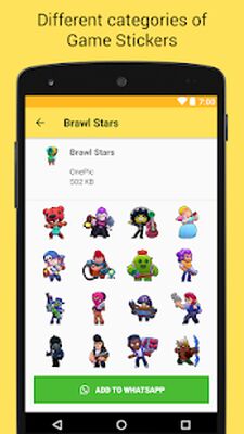 Скачать Игровые наклейки для WhatsApp - WAStickerApps [Без рекламы] RUS apk на Андроид