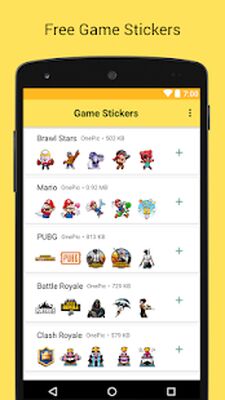Скачать Игровые наклейки для WhatsApp - WAStickerApps [Без рекламы] RUS apk на Андроид