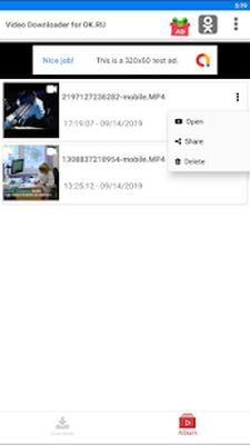 Скачать Скачать видео с OK.ru [Без рекламы] RU apk на Андроид