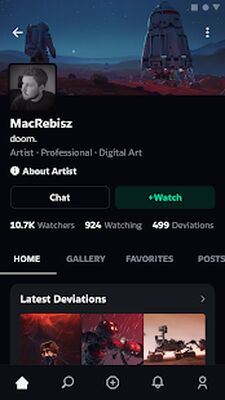 Скачать DeviantArt [Premium] RUS apk на Андроид