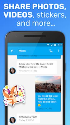 Скачать Text Me: Second Phone Number [Без рекламы] RU apk на Андроид