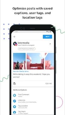 Скачать Later - Schedule for Instagram [Полная версия] RUS apk на Андроид