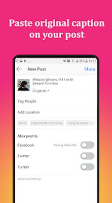 Скачать Repost for Instagram 2021 - Save & Repost IG 2021 [Premium] RUS apk на Андроид