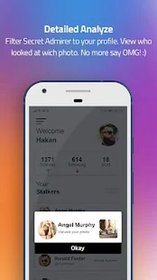Скачать InMyStalker-кто просматривал мой профиль instagram [Без рекламы] RUS apk на Андроид