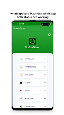 Скачать Status saver 2021 [Полная версия] RU apk на Андроид