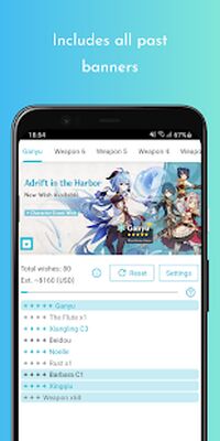 Скачать Genshin Wish Sim: Unofficial [Unlocked] RU apk на Андроид