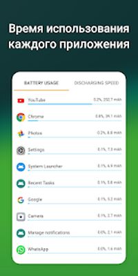 Скачать Accu​Battery - Батарея [Полная версия] RUS apk на Андроид