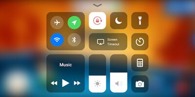 Скачать Control Center iOS 15 [Полная версия] RU apk на Андроид