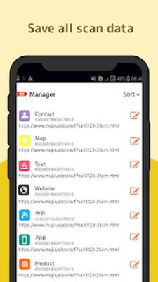 Скачать QR сканер - QR коды [Unlocked] RU apk на Андроид