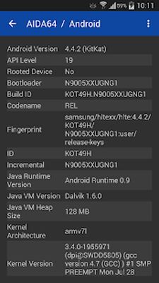 Скачать AIDA64 [Без рекламы] RU apk на Андроид