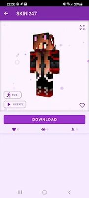 Скачать PvP Skins for Minecraft PE [Unlocked] RU apk на Андроид
