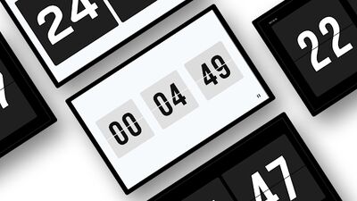 Скачать Zen Flip Clock [Без рекламы] RUS apk на Андроид